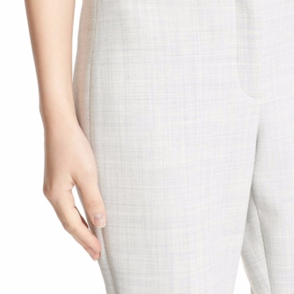 Theory Erstina Pioneer Crop Flare Leg Trousers 10 - Picture 4 of 8